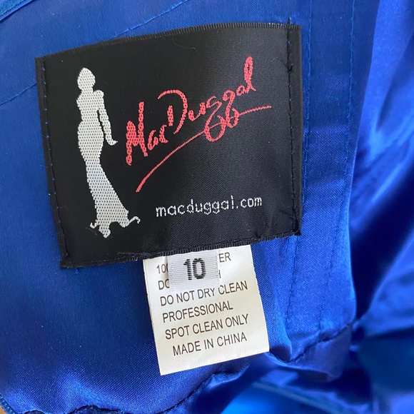 Mac Duggal 10, strapless ballgown. HOCO, pageant, prom, formal, MOB, bridesmaid - Picture 7 of 8